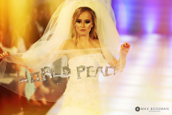 New York Fashion Week - World Peace Bridal Dress, Laila Wazna Designer